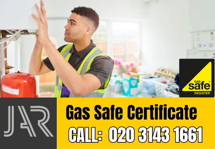 gas safe certificate Ponders End